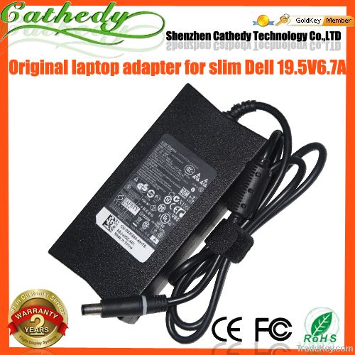 Original power adapter for Dell Slim 19.5V6.7A