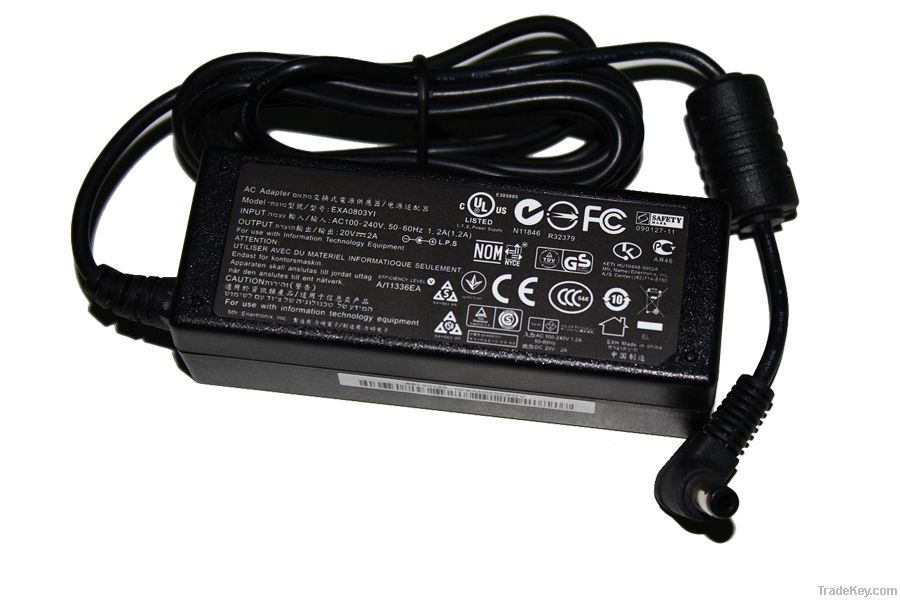 Original ac dc power adapter for Lenovo 20V2A