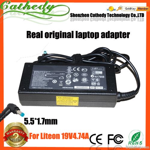 For Gateway/LITEON AC Adapter 19V 4.74A NEW ac power supply