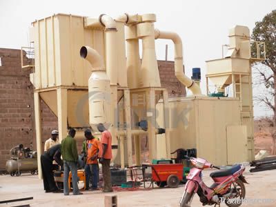 Micronized grinding mill plant