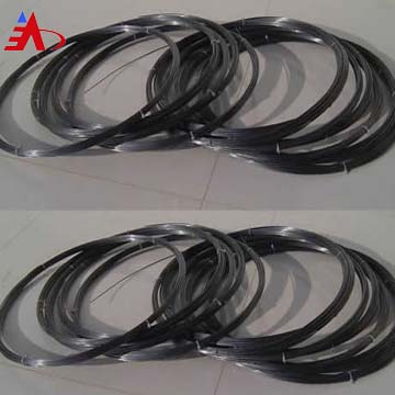 black tungsten wire