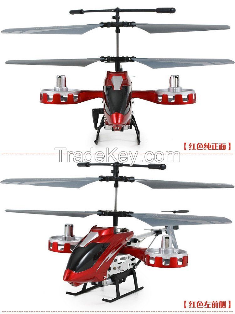 New F012 4.5CH Mini Metal 4.5 Channel RC Remote Control Helicopter LED Light GYRO RTF