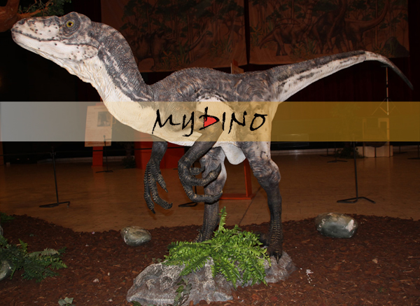 Deinonychus                 animatronic dinosaur  playground