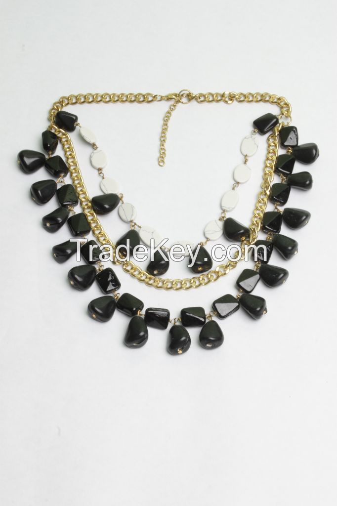 ChicKraft Black Necklace (23395)