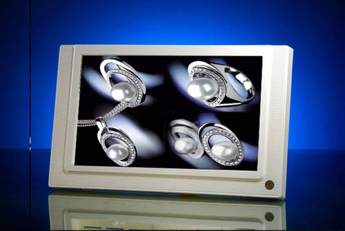 7" lcd digital signage, lcd advertising player