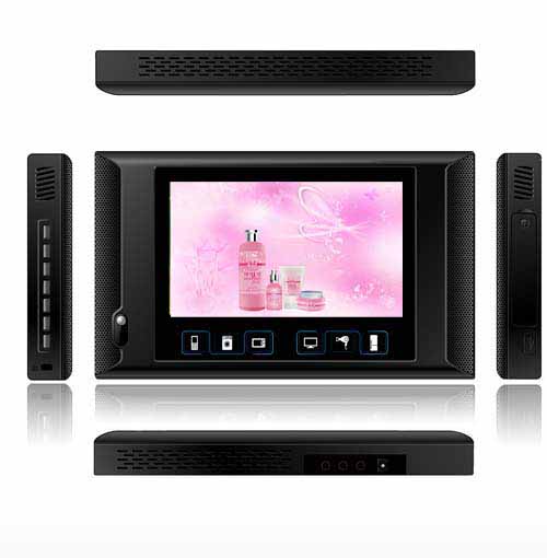 9inch interactive lcd digital signage, lcd advertising player