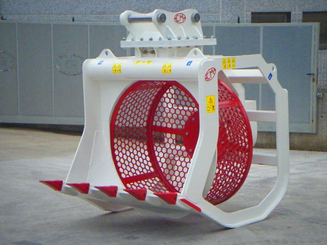 ROTARY SCREENING BUCKET