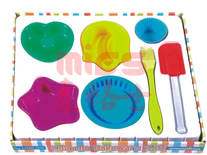 Silicone cake mold Children Bakeware sets