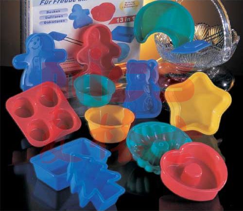 Silicone cake mold Children Bakeware 13 sets