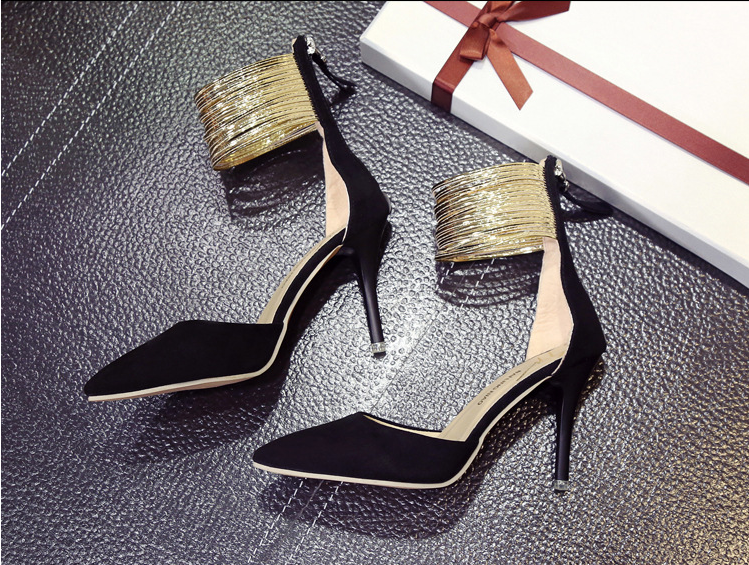 Ladies Fashion Dress Shoes For Spring With High Quality Suede Fabric With Good Price