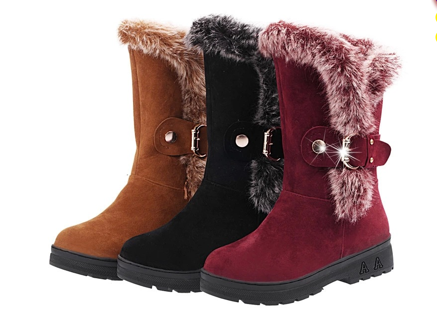 Ladies Fashion Boots with high quality suede fabric with good price