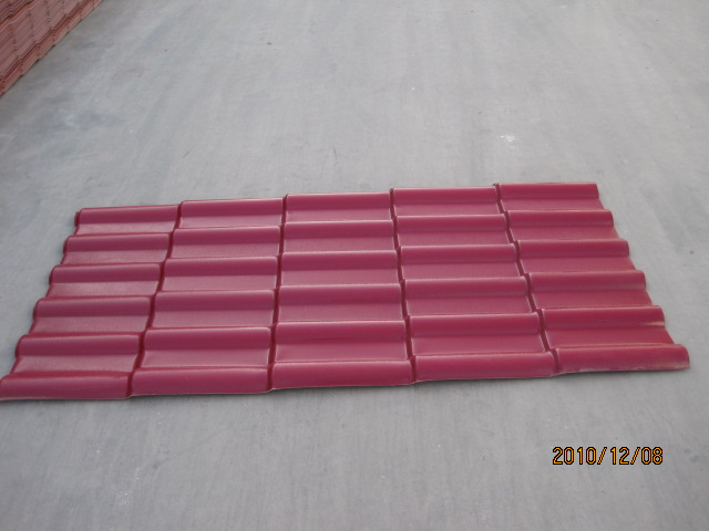 new roof tile, synthetic resin roof tile