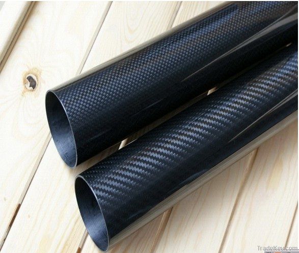 3K plain carbon fiber tube