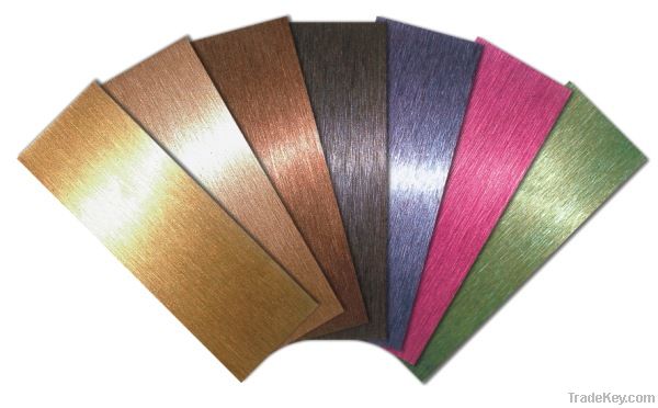 Brushed(No4#) Finish Decorative Stainless Steel Sheet