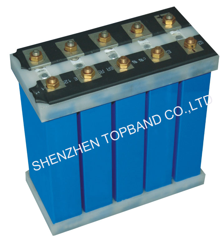LiFePO4 battery TB-32100FH 3.2V 100Ah with aluminium case