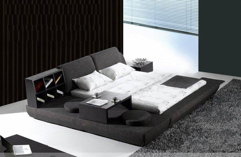 Modern Livingroom Doulble Fabric Bed