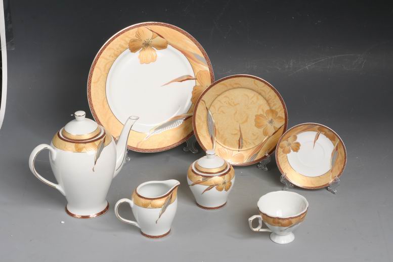 Fine Porcelain dinnerware .