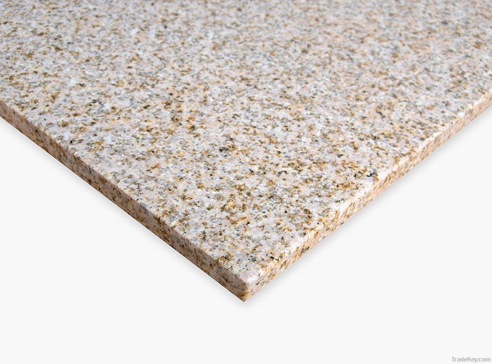 Golden Galaxy Granite Slab for Vanity Top or Wall Tile