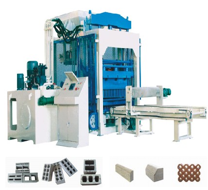 JL6-15 full automatic concrete block making machine