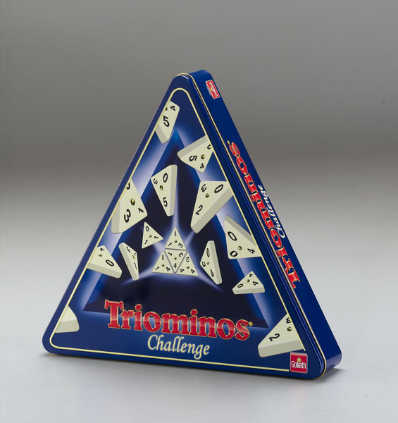 game triangle tin box