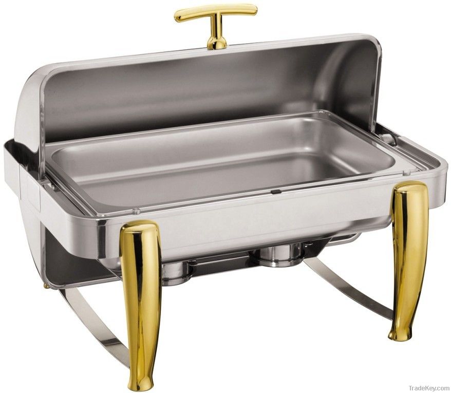 Roll-Top Chafing Dish Set