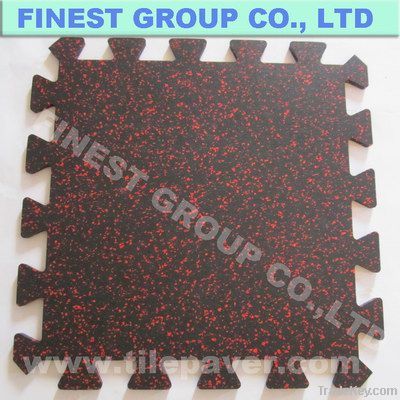 Interlocking Rubber tile