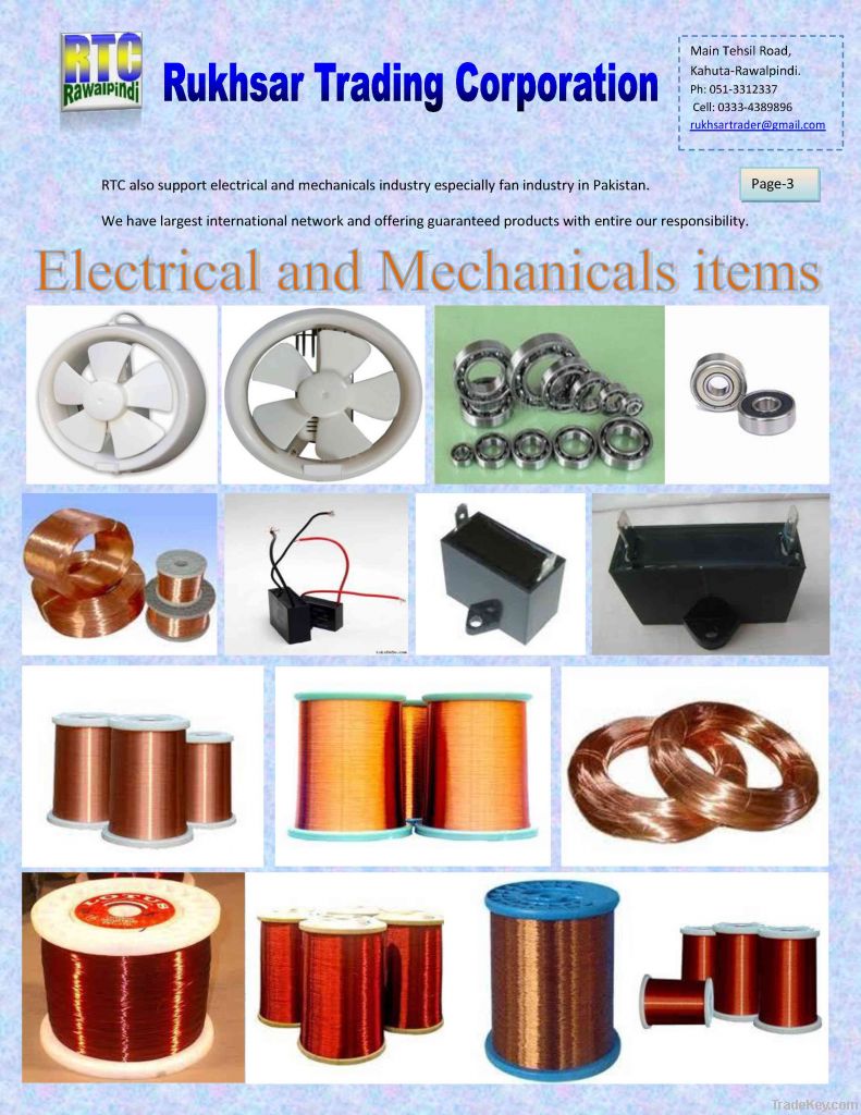 Capacitors and Winding Wire
