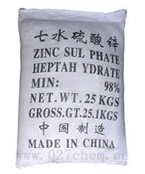 zinc sulphate heptahydrate