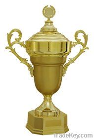 Big two-toned Trophy Cup