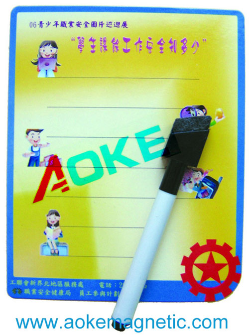 magnetic writing board for children and home