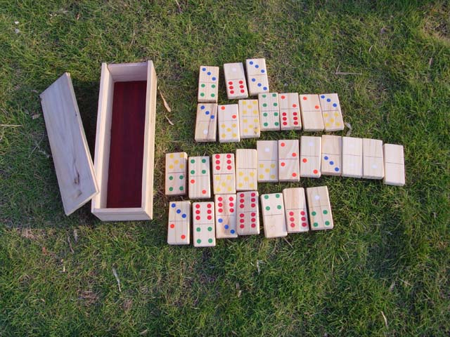 Wooden Dominos 28pc Set