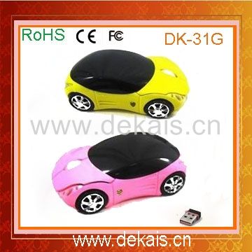 hot sale 2.4g wireless car mouse(DK-31G)