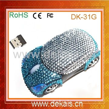 hot sale 2.4g wireless car mouse(DK-31G)