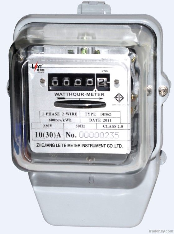 Single phase Mechanical meter