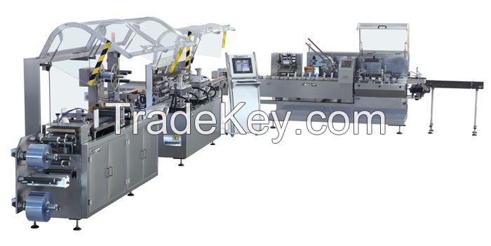 DHC-800 Vials Blister Packing and Cartoning Packaging Line