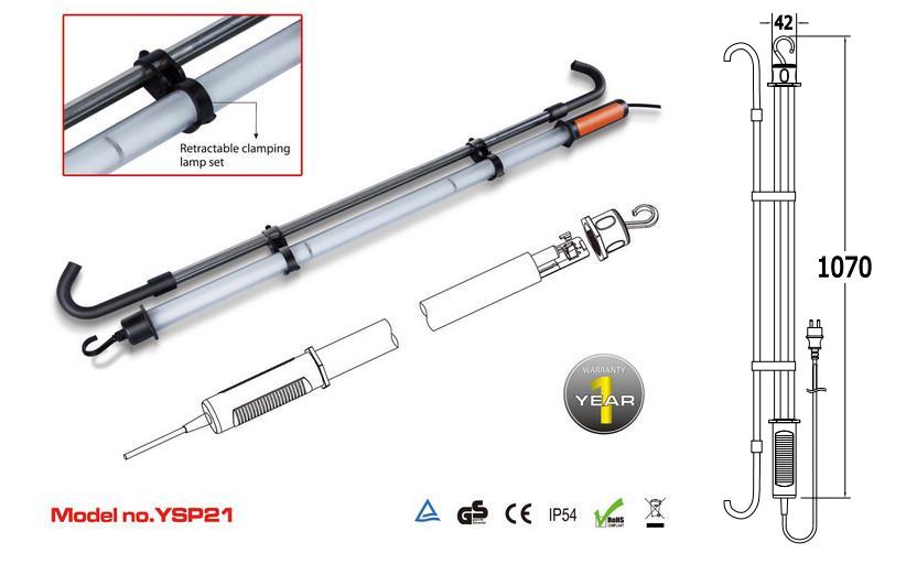 Auto Inspection Lamp -21W Fluorescent