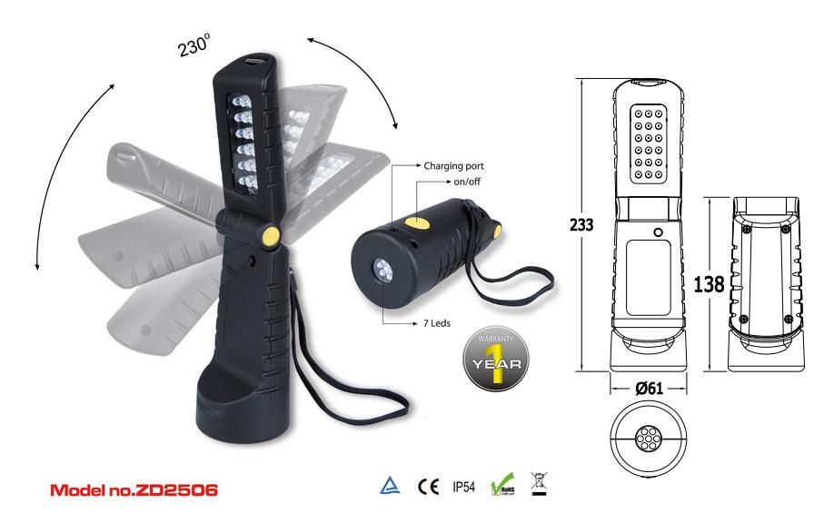 25LED Flexible Work Light