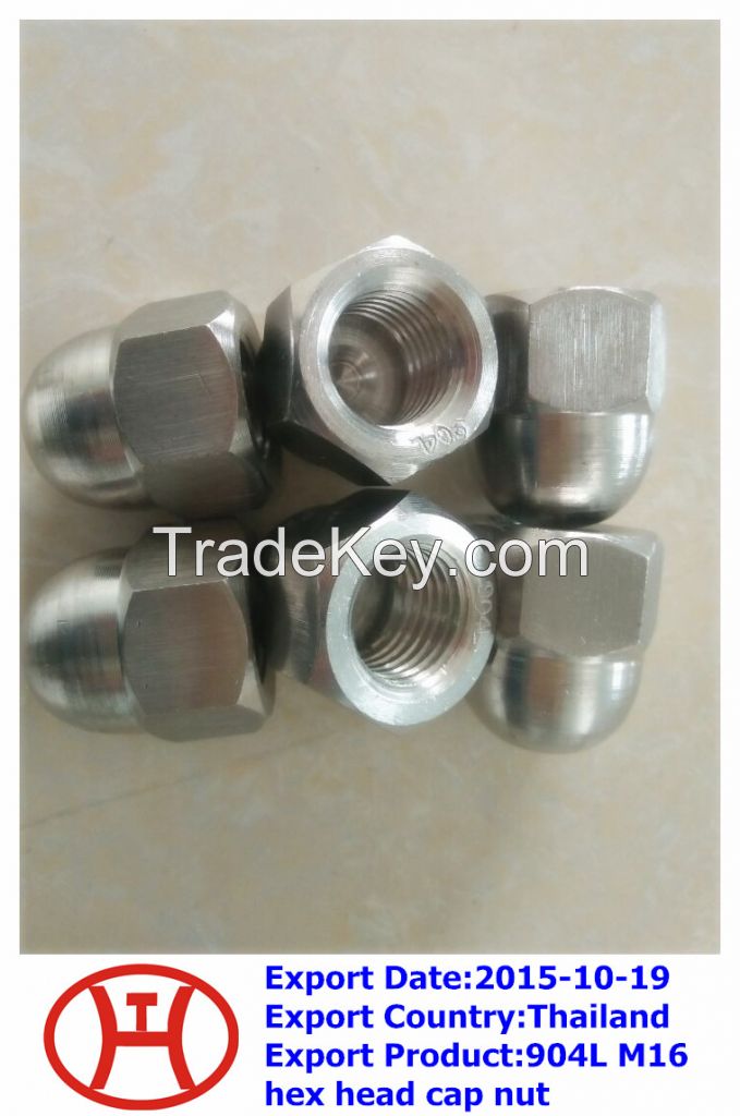 904L M20 cap nut