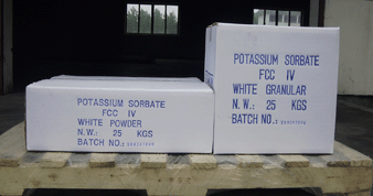 Potassium Sorbate, Sobic Acid, Potassium Chloride