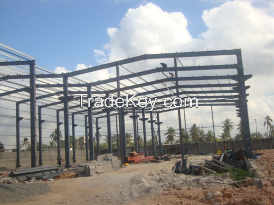 prefab simple light steel structure poultry house shed design broiler farm building chicken house for layers