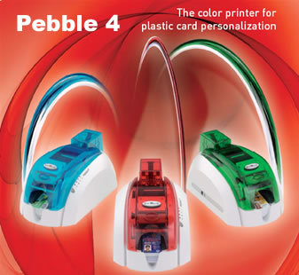 Evolis Pebble4 single sided color printer~BEST VALUE!