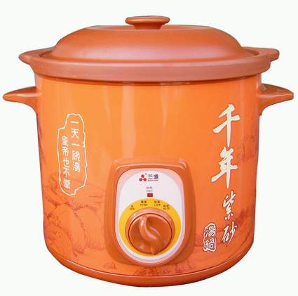 purple clay rice cooker