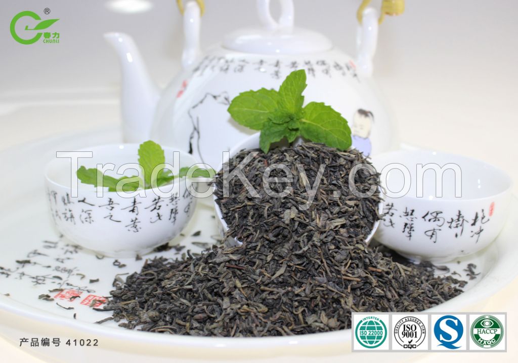 Good quality China green tea Chunmee tea 41022