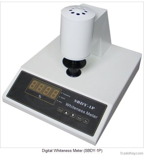 bench top whiteness meter