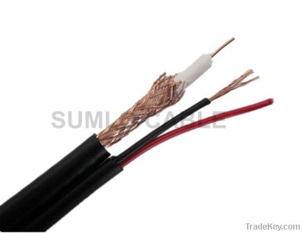 RG59 coaxial cable and RG59 with power cords for CATV/CCTV