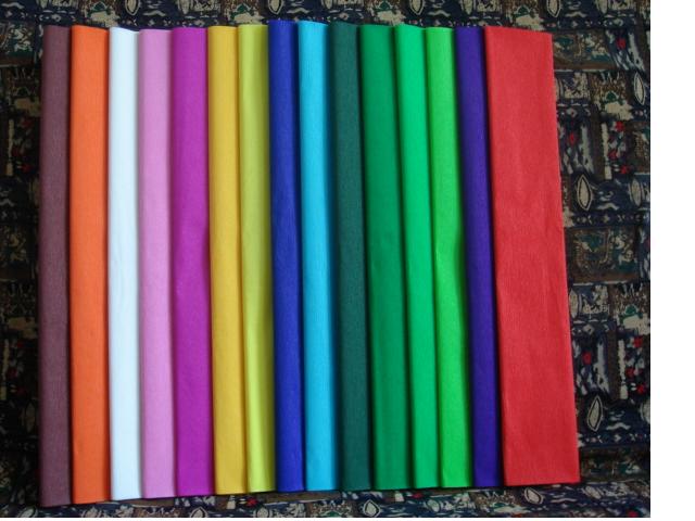 colored crepe paper manufacturers from China
