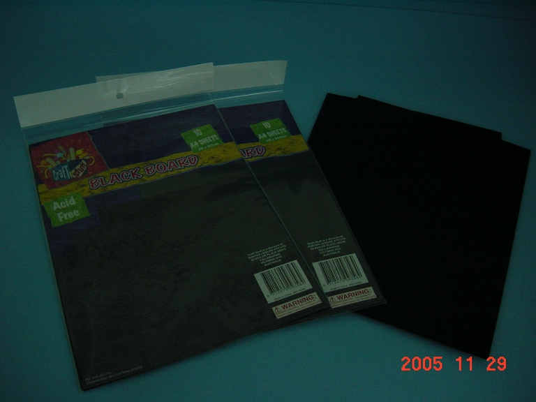 Black Paper Board 10 A4 Sheet Manufacturer exporting direct from China