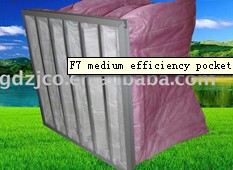 F7  Medium efficiency  bag filter