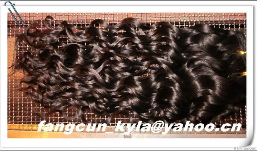 jerry curly human hair extension