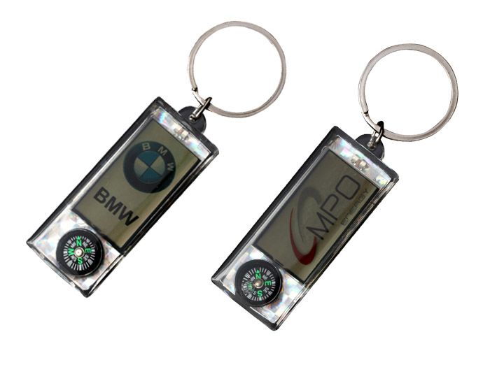 LCD Display Solar keychain